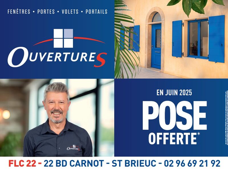 La pose est offerte en juin 2025 !